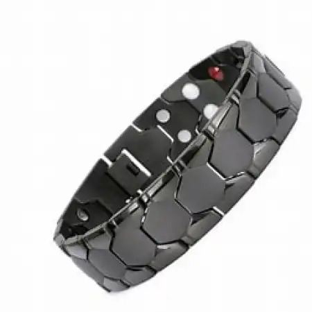 Titanium Double magnetic bracelet (TMB-22)